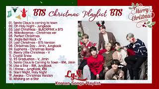 BTS Christmas Playlist 2023  BTS Songs For Christmas  방탄소년단 크리스마스 노래모음  chillcoffee shop music