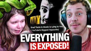 EXPOSED as NASTY SNAKE! NEW BradTasteInMusic HITPIECE Leaks SHOCKING DMs!