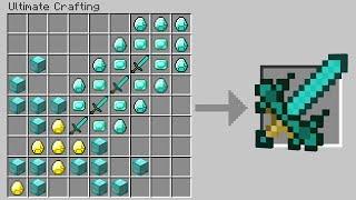 Minecraft Skywars but you can craft GIANT ITEMS...