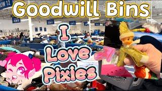 THRIFT WITH ME at the Goodwill Bins | Just A Bunch Of Cute Vintage Finds Today 