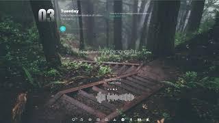 Rainmeter Raindrops Rhyme with Music on Windows 10