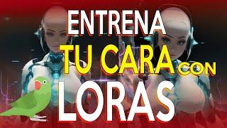 Aprende a crear LORAS  ¿ Entrena rostros y personajes para Stable diffusion Online GRATIS