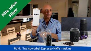 Pukkr Transportabel Espresso Kaffe Pumpe