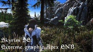 Skyrim SE: Extreme graphic 4k | nice places of skyrim| APEX ENB 0.2