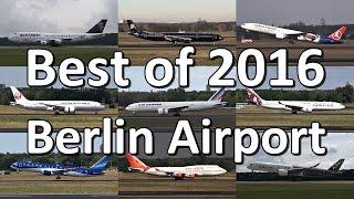 PlaneWorldBerlin: BEST OF Berlin Airport 2016