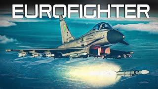 F-16C Viper Vs Eurofighter Typhoon BVR Engagement | Digital Combat Simulator | DCS |