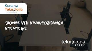 Jionee VITI Vinavyojipanga Vyenyewe, Vinafanya kazi kama roboti, Teknolojia ya hali ya juu imetumika