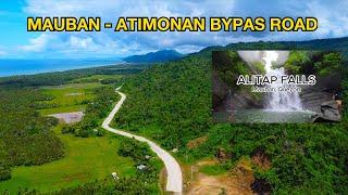 Iwas sa Zigzag na Daan | Mauban to Atimonan Bypass Road I Alitap Falls