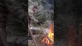 Camp construction #construction #bushcraft #forest_stories #bushcrafttime #camping #youtubeshorts