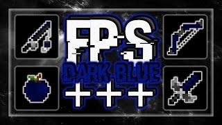 MINECRAFT PVP TEXTURE PACK - DARK BLUE DEFAULT EDIT KOHI, UHC FPS+++