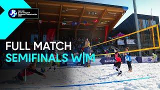 Full Match | CEV U20 Snow Volleyball European Championships 2025 | Semifinals W|M