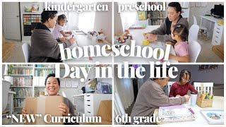 "FULL" DAY IN THE LIFE OF A HOMESCHOOL MOM OF 3// KINDERGARTEN, PRESCHOOL, and 6TH GRADE!!!!