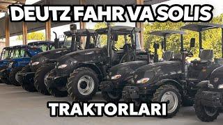 DEUTZ FAHR VA SOLIS TRAKTORLARI OBZORI