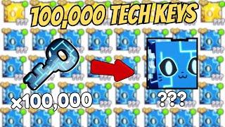 Opening 100K Tech Keys in Pet Sim 99 – Was It Worth It? | Pet Sim 99 | Roblox