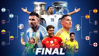 ¿Quién ganará la COPA AMÉRICA y la EUROCOPA 2024 ? - Predicción