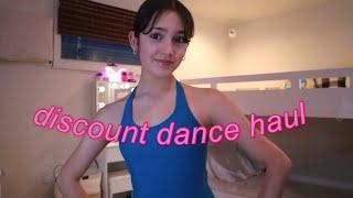 DISCOUNT DANCE ~ try-on haul! *leotards, pointe shoes, & accessories!* *:・ﾟ