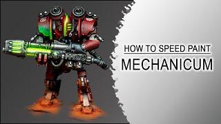 Mechanicum  Mars pattern Speed painting guide