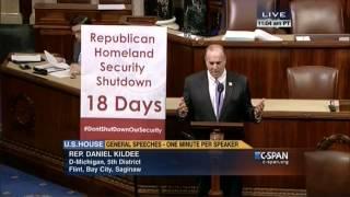 Congressman Dan Kildee Calls on House GOP to Stop Playing Games with our Homeland Security