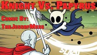 Knight Vs. Papyrus | Hollowtale Comic Dub Pt. 6