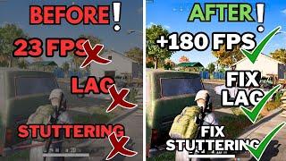 PUBG 2024: Ultimate FPS Boost and Lag Fix - Say Goodbye to Stuttering!