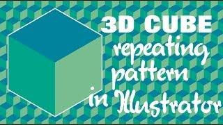 Create a Cube Repeating Pattern in Illustrator - Making Seamless Pattern Tiles