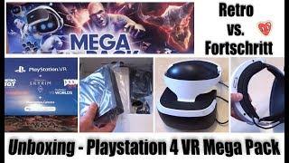 (RP) #188 - PSVR Unboxing Virtual Reality MEGA PACK (PS4)  Die günstige VR-Variante?