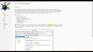 Organize Your Notes with Zim Wiki