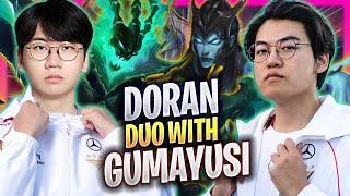 T1 GUMAYUSI DUO WITH T1 DORAN! - T1 Gumayusi Plays Kalista ADC vs Tristana! | Season 2024