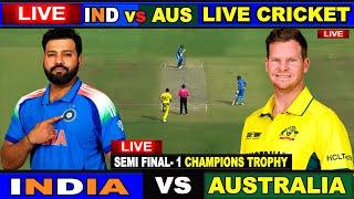 Live: IND vs AUS, Semi Final 1 | Live Scores & Commentary | India vs Australia | Last 10 Overs