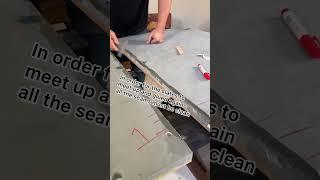 Without gluing the slates together they will settle at different rates affecting the play