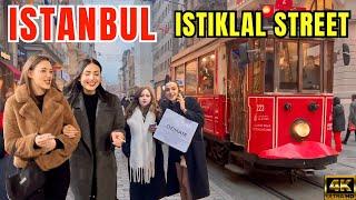  Istanbul Istiklal Street The Most Popular Street Turkey 4K