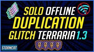 TERRARIA DUPLICATION GLITCH 2020 PS4 XBOX - SOLO DUPLICATION WITHOUT INTERNET