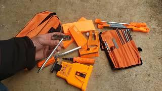 #shorts Katzco Deluxe Chainsaw Sharpener Kit with Storage Bag - 20 Pieces - Sharpening Set.mp4