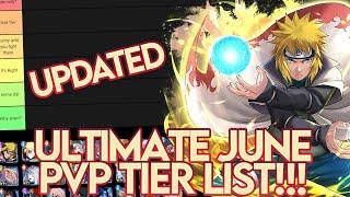 UPDATED NARUTO BLAZING ULTIMATE PVP TIER LIST! JUNE 2020 - KL & MORE | Naruto Ultimate Ninja Blazing