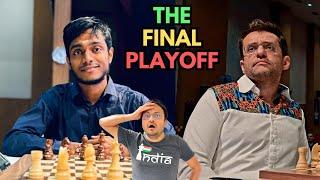 The final playoff | Aravindh Chithambaram vs Levon Aronian | Chennai Grand Masters 2024