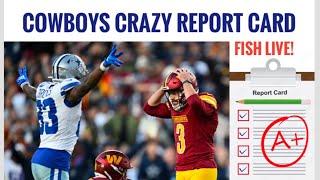 #Cowboys Fish Report LIVE: REPORT CARD - Handing Out Grades From Mike McCarthy 'Extravaganza'