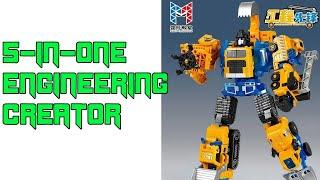 5-in-1 Engineering Creator Combiner | #transformers #aliexpress