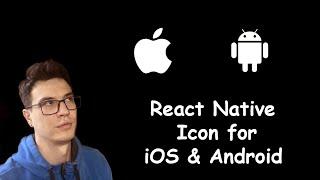 #3 - Add app icon for iOS & Android | React Native open-source eCommerce App