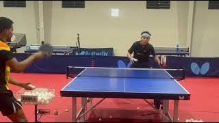 Butterfly Training Tips with Jabdiel Torres -Forehand and Backhand Speed Work