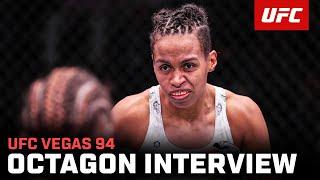 Luana Carolina Octagon Interview | UFC Vegas 94