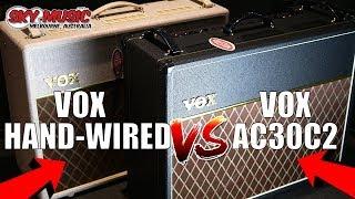 Vox AC30 Hand Wired vs Vox AC30C2 Amplifier - An Amplifier Shootout