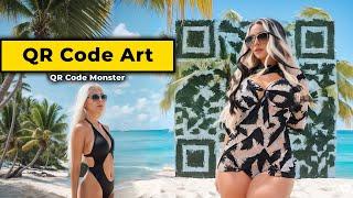 Create WORKING QR Code Art With Stable Diffusion! (QR Code Monster)