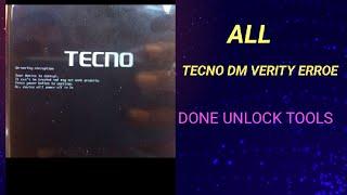 Tecno spark 8 fix dm verity corruption unlock tools