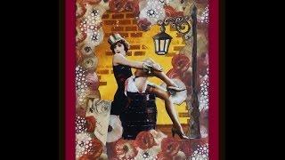 #ICWomen"s History Hop : Marlene Dietrich / Mixed Media Canvas