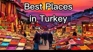 10 best places to visit in Turkey | Beautiful Tourist attractions in Turkey | Travel video