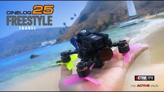 2.5 inch FREESTYLE TRAVEL | DJI O3 AIRUNIT | YA NUI BEACH PHUKET DRONE SHOT | MINI FPV FREESTYLE