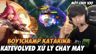 BÌNH LUẬN RANK HÀN:BOY1CHAMP KATARINA KATEVOLVED DU ĐẤU MẢY CHỦ HÀN VỚI KHẢ NĂNG XỬ LÝ CỰC KHỦNG