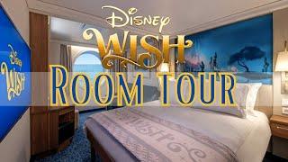 Disney Wish Deluxe Ocean View Stateroom || Room 2576