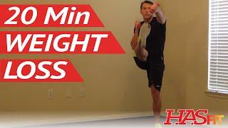 20 Minute Aerobics Workout for Weight Loss - HASfit Aerobic Exercises at Home - Aerobic Training