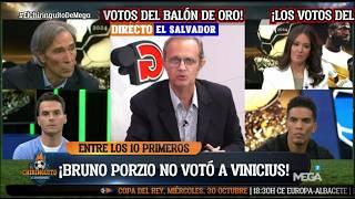  PORZIO LE RESPONDE AL CHIRINGUITO SOBRE VINICIUS Y EL BALÓN DE ORO 